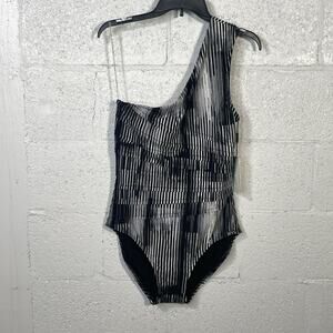 Calvin Klein Women's One-Shoulder Starburst One-Piece Swimsuit 14